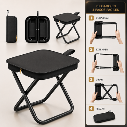 Taburete plegable portátil